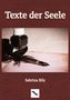 "Texte der Seele" und "Sabrina Bily". Im Bild eine Feder und Tinte auf Papier., Buch