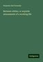 Benjamin Hall Kennedy: Between whiles, or wayside amusements of a working life, Buch