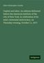 Elliot Christopher Cowdin: Capital and labor. An address delivered before the American institute of the city of New York. in celebration of its semi-centennial anniversary, on Thursday evening, October 11, 1877, Buch