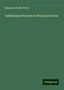 Benjamin Parke Avery: Californian Pictures in Prose and Verse, Buch