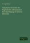 George Salmon: Analytische Geometrie der Kegelschnitte mit besonderer Berücksichtigung der neueren Methoden, Buch