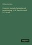 William Davidson: Complete manual of analysis and paraphrasing, by W. Davidson and J.C. Alcock, Buch
