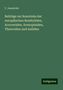 F. Jaennicke: Beiträge zur Kenntniss der europäischen Bombyliden, Acroceriden, Scenopiniden, Thereviden und Asiliden, Buch