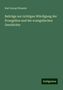 Karl Georg Wieseler: Beiträge zur richtigen Würdigung der Evangelien und der evangelischen Geschichte, Buch