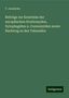 F. Jaennicke: Beiträge zur Kenntniss der europäischen Stratiomyden, Xylophagiden u. Coenomyiden sowie Nachtrag zu den Tabaniden, Buch