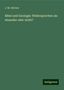 J. M. Gärtner: Bibel und Geologie: Widersprechen sie einander oder nicht?, Buch