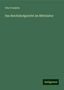 Otto Franklin: Franklin, O: Reichshofgericht im Mittelalter, Buch