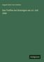 August Karl von Goeben: Das Treffen bei Kissingen am 10. Juli 1866, Buch, Buch