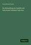 Georg Richard Lewin: Die Behandlung der Syphilis mit Subcutaner Sublimat-Injection, Buch