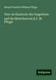 Eduard Friedrich Wilhelm Pflüger: Pflüger, E: Uber die Eierstocke der Saugethiere und des Mens, Buch