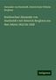 Alexander Von Humboldt: Humboldt, A: Briefwechsel Alexander von Humboldt's mit Heinr, Buch