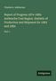 Charles A. Ashburner: Report of Progress 1874-1889. Anthracite Coal Region. Statistic of Production and Shipment for 1883 and 1884, Buch