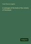 Frank Warren Langdon: A catalogue of the birds of the vicinity of Cincinnati, Buch