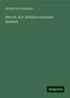 Richard Von Volkmann: Herr Dr. R.U. Krönlein und seine Statistik, Buch