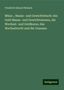 Friedrich Eduard Noback: Noback, F: Münz-, Maass- und Gewichtsbuch: des Geld Maass- u, Buch