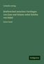 Ludmilla Assing: Assing, L: Briefwechsel zwischen Varnhagen von Ense und Oels, Buch