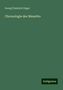 Georg Friedrich Unger: Chronologie des Manetho, Buch