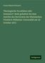 Franz Heinrich Reusch: Theologische Facultäten oder Seminare?: Rede gehalten bei dem Antritte des Rectorates der Rheinischen Friedrich-Wilhelms-Universität am 18. October 1873, Buch