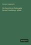 Hermann Langenbeck: Die theoretische Philosophie Herbart's und seiner Schule, Buch