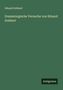 Eduard Dobbert: Dramaturgische Versuche von Eduard Dobbert, Buch