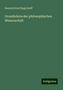 Heinrich Karl Hugo Delff: Delff, H: Grundlehren der philosophischen Wissenschaft, Buch