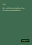 Baden: Baden: Hof- und Staats-Handbuch des Grossherzogthums Baden, Buch