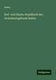 Baden: Baden: Hof- und Staats-Handbuch des Grossherzogthums Baden, Buch