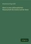 Heinrich Karl Hugo Delff: Delff, H: Ideen zu einer philosophischen Wissenschaft des Ge, Buch