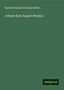 Moritz Wilhelm Gotthard Müller: Johann Karl August Musäus, Buch