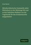 Ernst Martin: Martin, E: Mittelhochdeutsche Grammatik nebst Wörterbuch zu, Buch