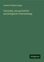 Friedrich Wilhelm Hagen: Chorinsky, eine gerichtlich psychologische Untersuchung, Buch