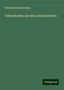 Wilhelm Heinrich Riehl: Culturstudien aus drei Jahrhunderten, Buch