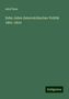 Adolf Beer: Zehn Jahre österreichischer Politik 1801-1810, Buch