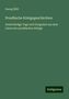 Georg Hiltl: Preußische Königsgeschichten, Buch