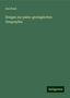 Ami Boué: Einiges zur paleo-geologischen Geographie, Buch