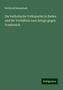 Reinhold Baumstark: Die katholische Volkspartei in Baden und ihr Verhältnis zum Kriege gegen Frankreich, Buch