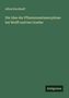 Alfred Kirchhoff: Die Idee der Pflanzenmetamorphose bei Wolff und bei Goethe, Buch