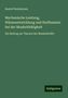 Rudolf Heidenhain: Mechanische Leistung, Wärmeentwicklung und Stoffumsatz bei der Muskelthätigkeit, Buch