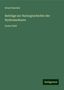 Ernst Haeckel: Haeckel, E: Beiträge zur Naturgeschichte der Hydromedusen, Buch