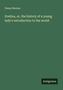 Fanny Burney: Evelina, or, the history of a young lady's introduction to the world, Buch