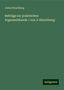 Julius Hirschberg: Beiträge zur praktischen Augenheilkunde / von J: Hirschberg:, Buch