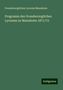 Grossherzogliches Lyceum Mannheim: Programm des Grossherzoglichen Lyceums zu Mannheim 1871/72, Buch