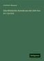 Friedrich Maassen: Eine Römische Synode aus der Zeit von 871 bis 878, Buch