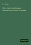 H. J. Carter: XLII.¿On the nutritive and reproductive processes of sponges, Buch