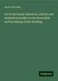 Jacob Von Falke: Art in the house: historical, critical, and aesthetical studies on the decoration and furnishing of the dwelling, Buch