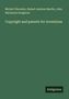 Michel Chevalier: Copyright and patents for inventions, Buch