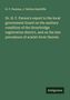 H. F. Parsons: Dr. H. F. Parson's report to the local government board on the sanitary condition of the Stourbridge registration district, and on the late prevalence of scarlet fever therein, Buch