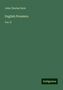 John Charles Earle: Earle, J: English Premiers, Buch