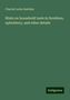 Charles Locke Eastlake: Eastlake, C: Hints on household taste in furniture, upholste, Buch