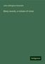 John Addington Symonds: Many moods, a volume of verse, Buch